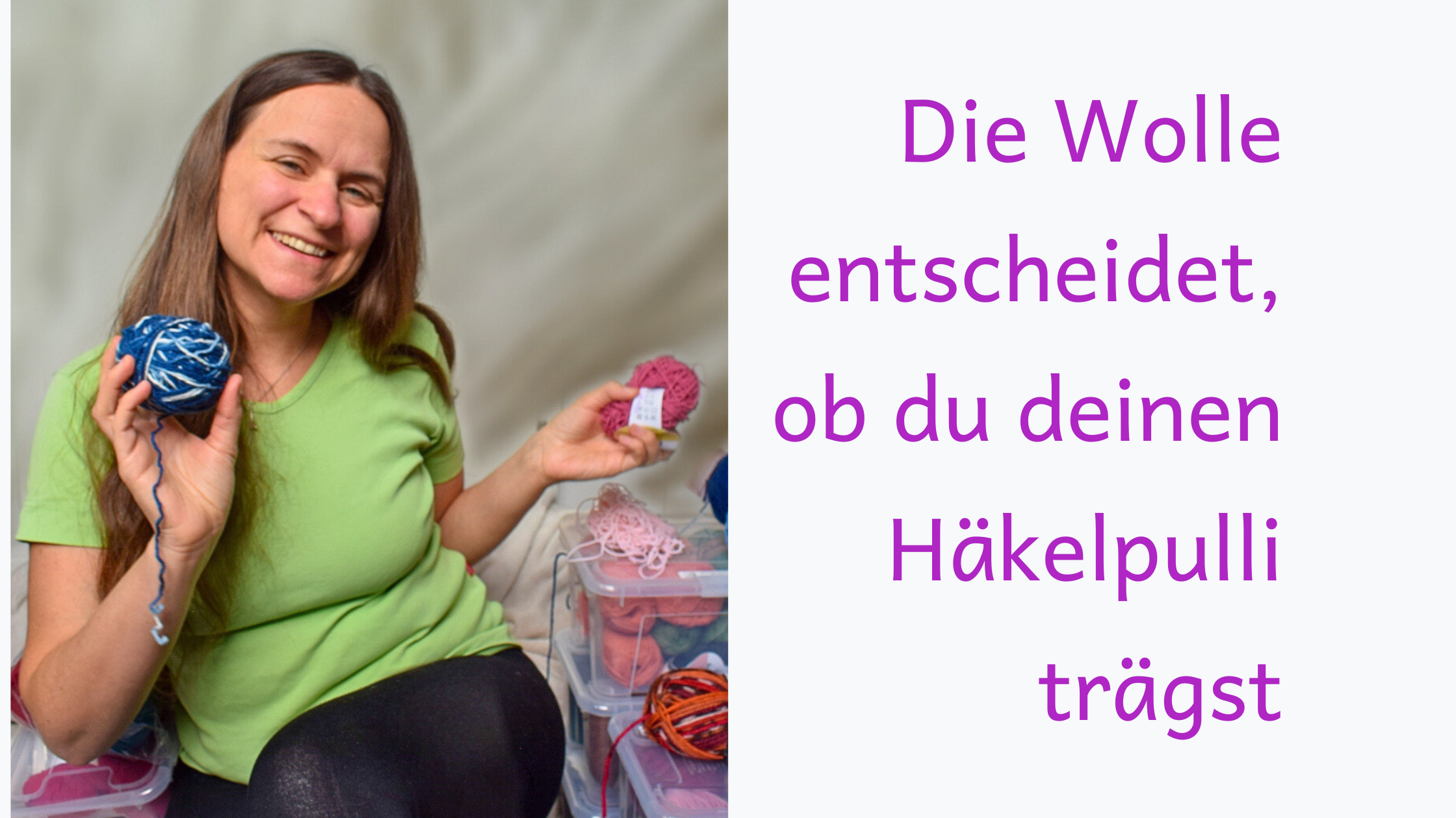 Diese Wolle ruiniert deinen Häkelpullover – und wie du sie erkennst